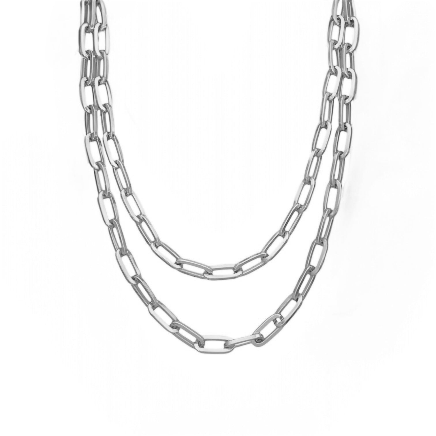 Collana double  square