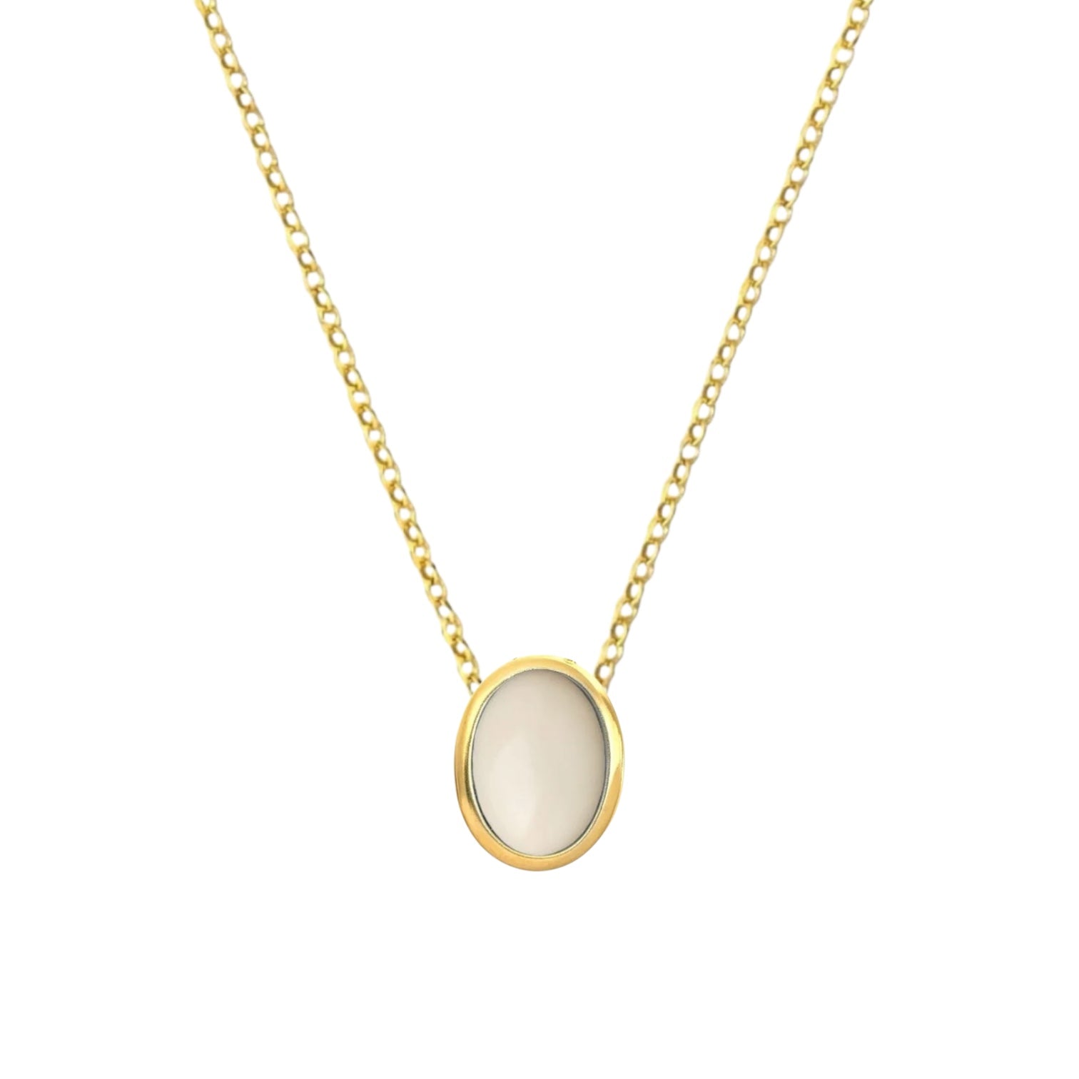Collana oval color mini