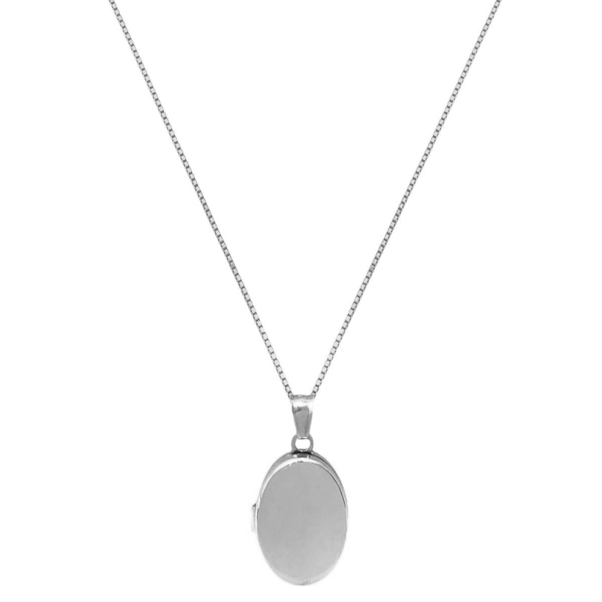 You & me oval necklace