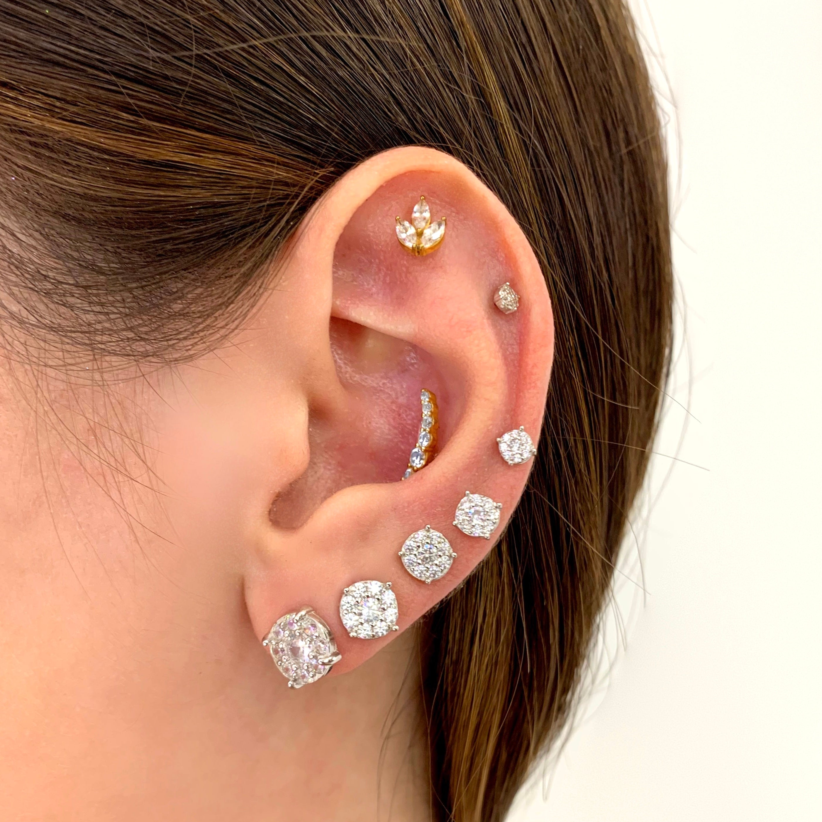 Set orecchini Circle Luxury