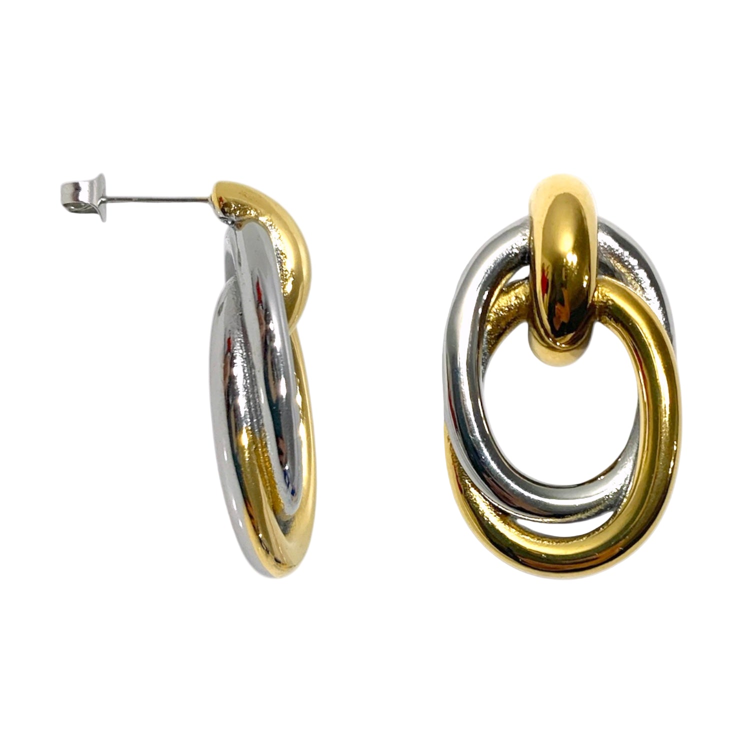 Orecchini Twist Link