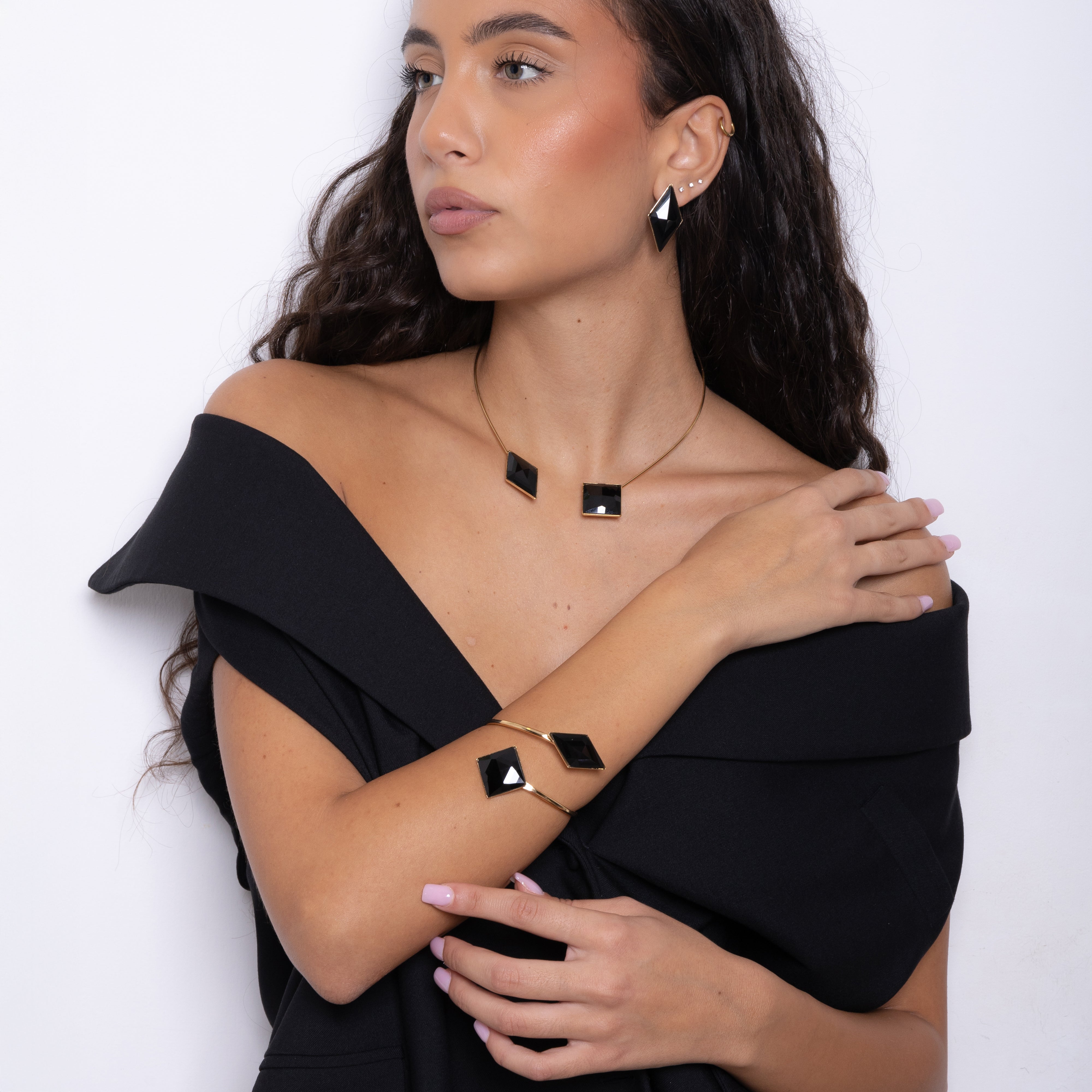 Collana Semi Rigida Cristalia