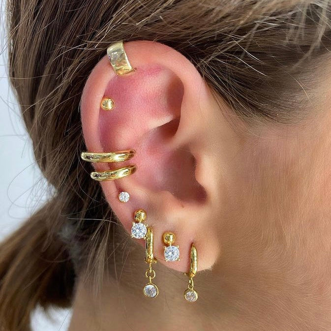 Penny ear cuff