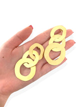 Orecchini disco chain