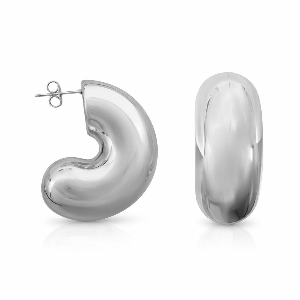 Orecchini Curvy Moon