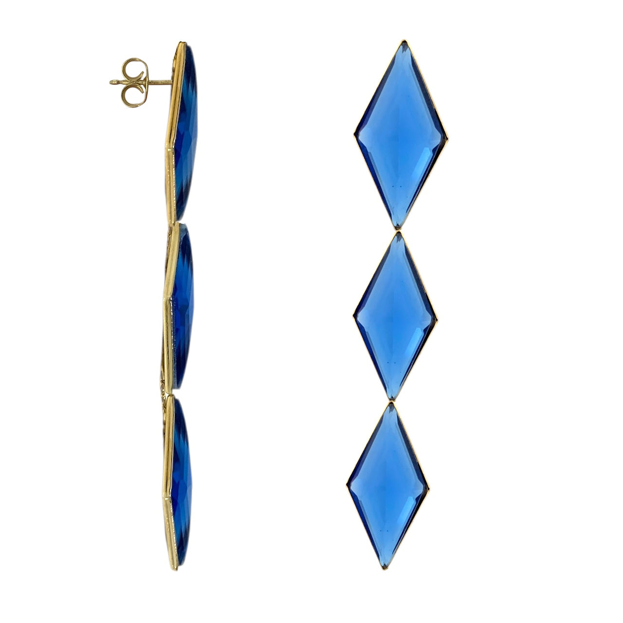 Orecchini infinity Rhombe Cristalia