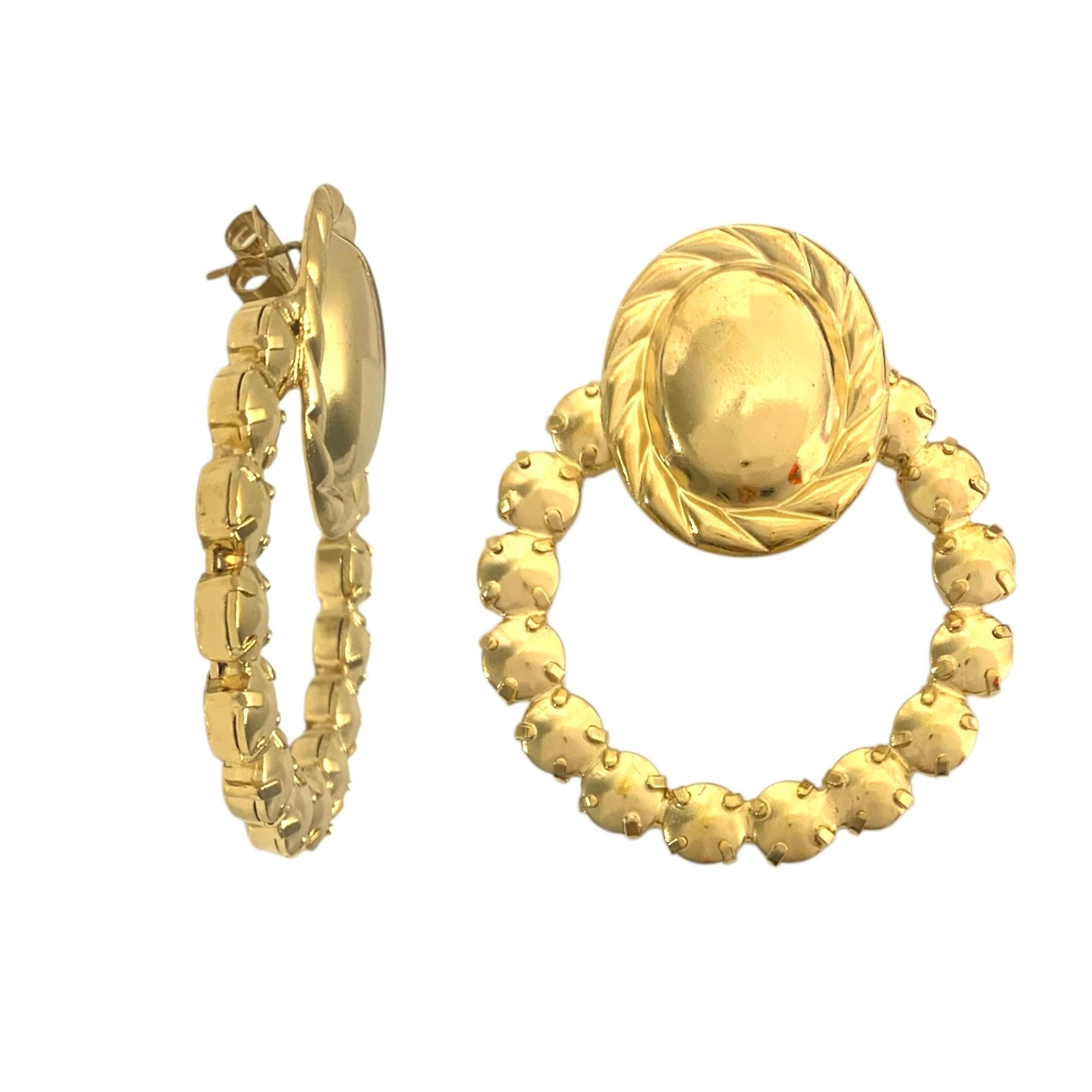 Orecchini Flora Metal