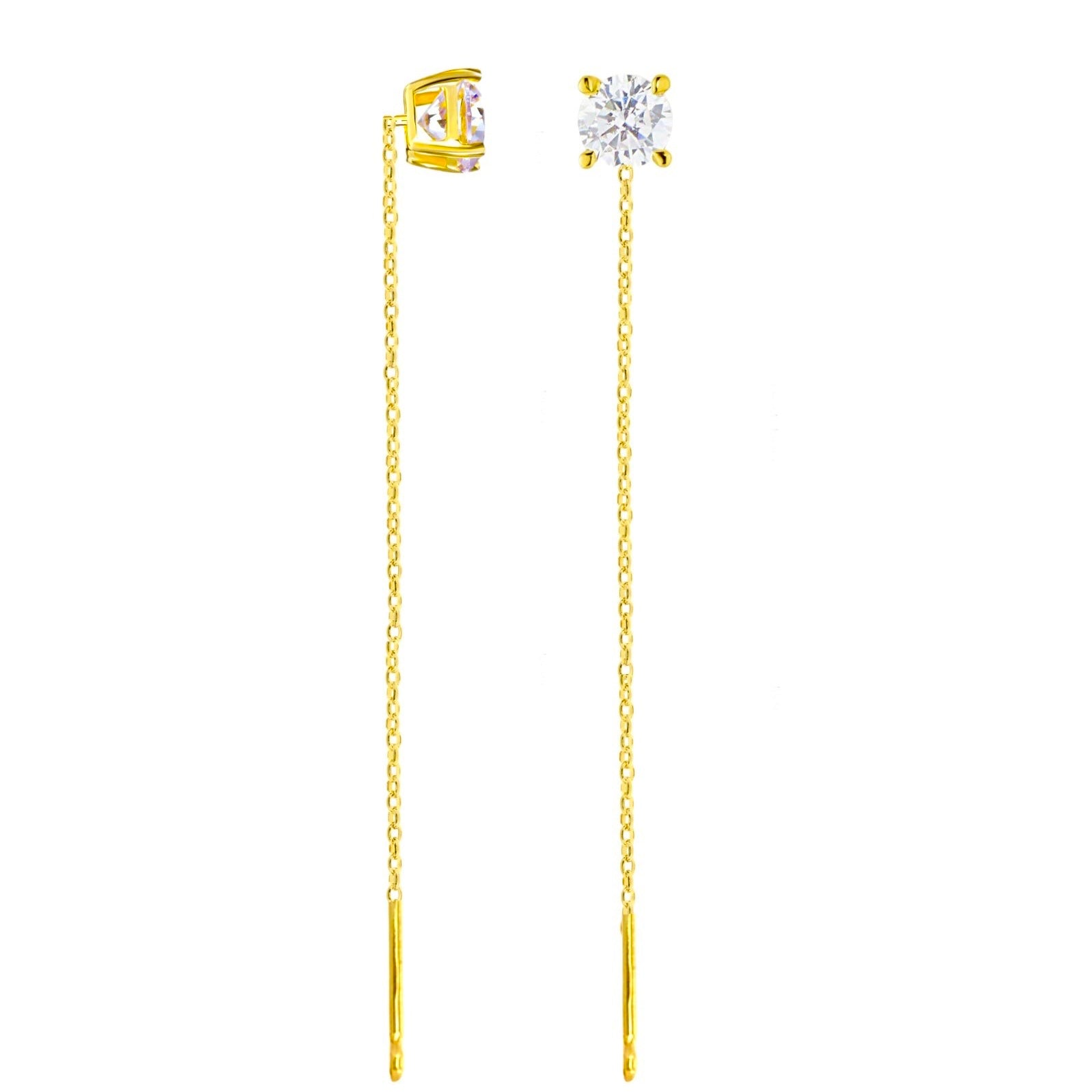 Orecchini chain luce