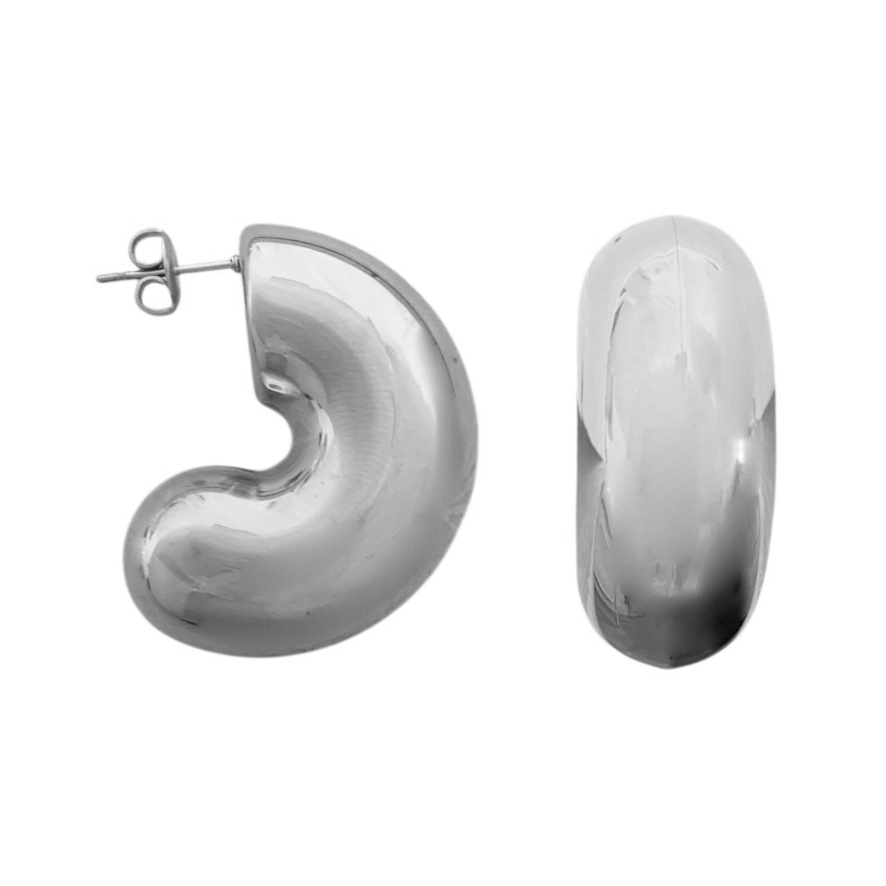 Orecchini Curvy Moon