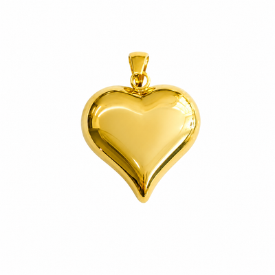 Charm heart casual — Gold