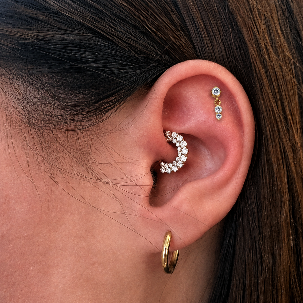 Piercing luce pendent