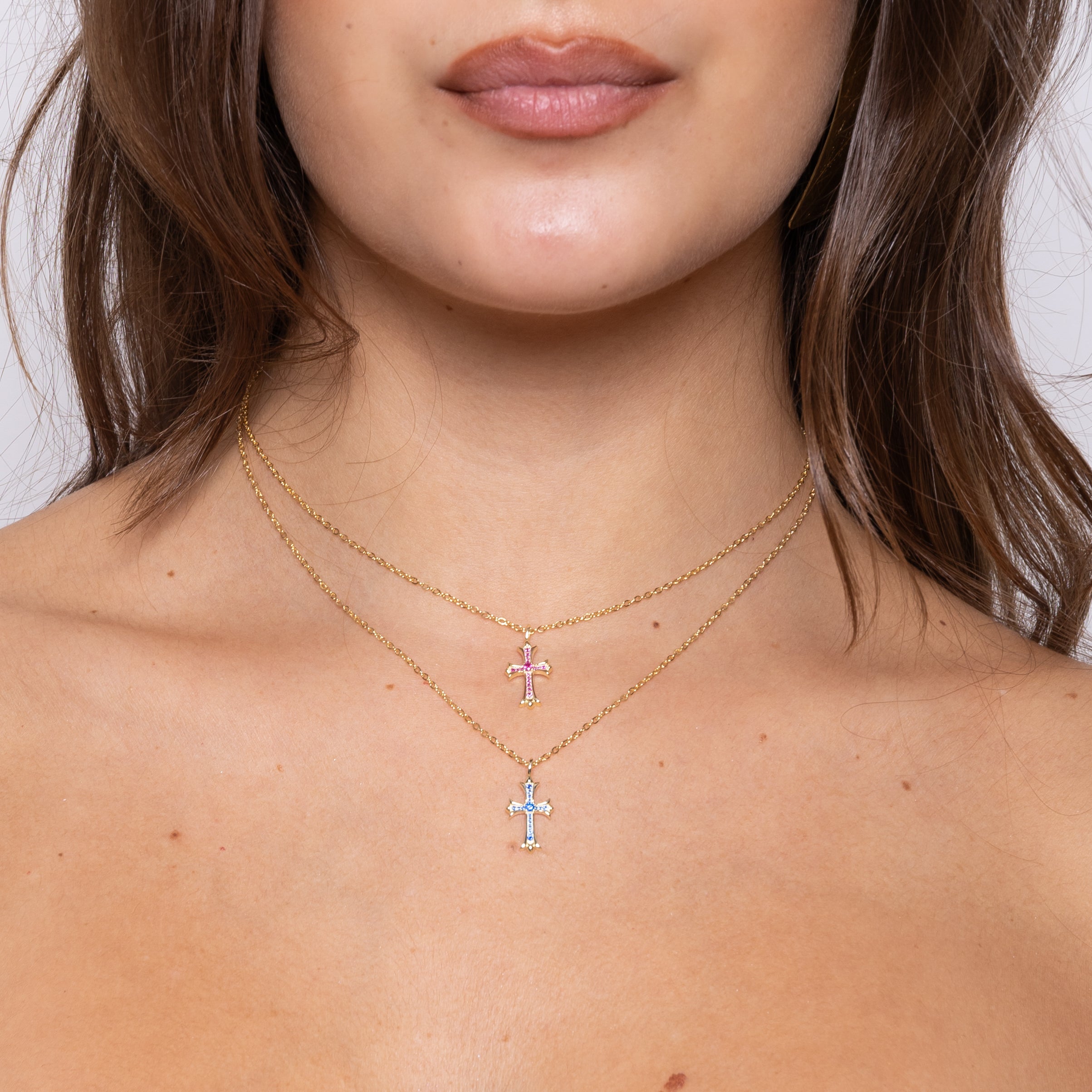 Collana color cross