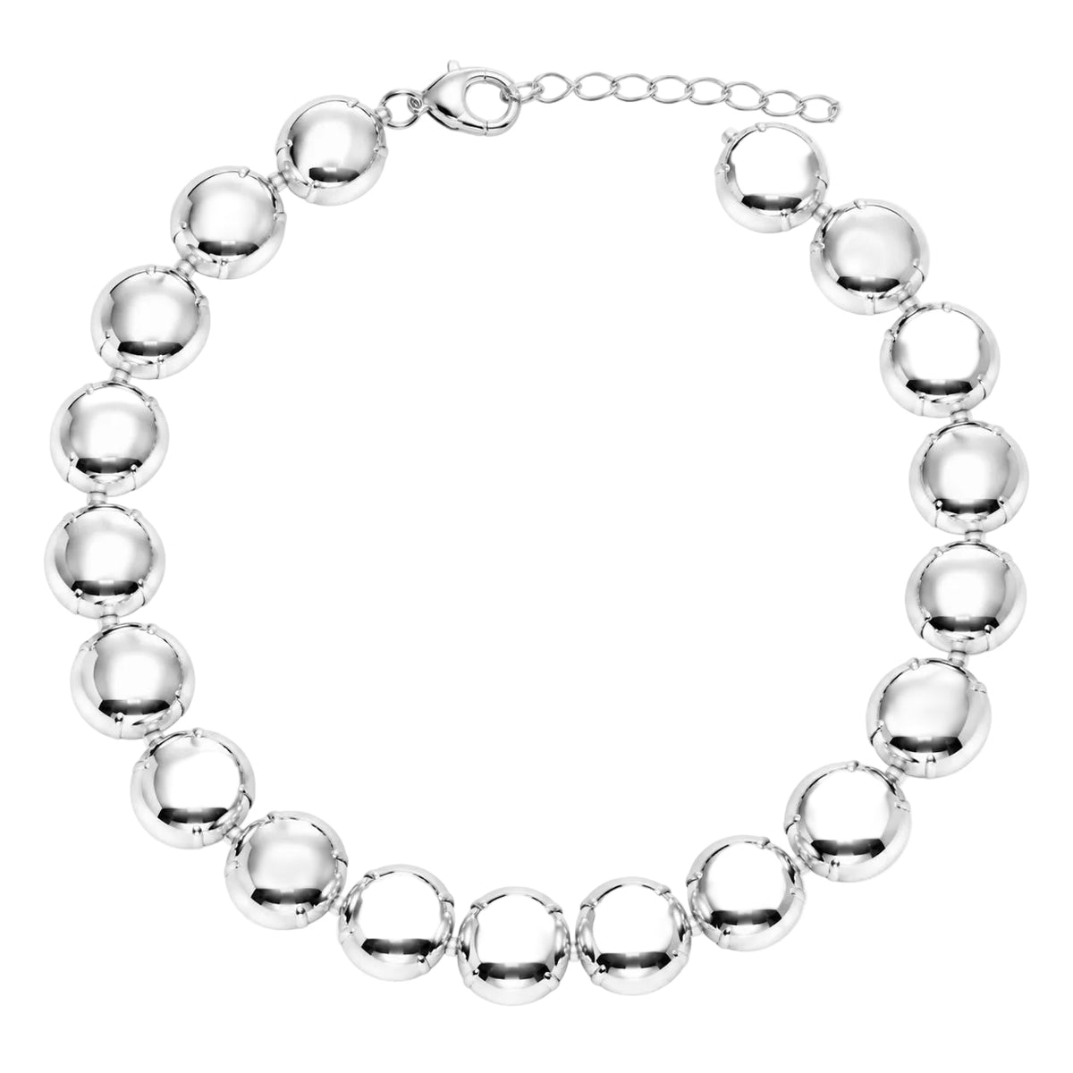 Collana Bubble Metal