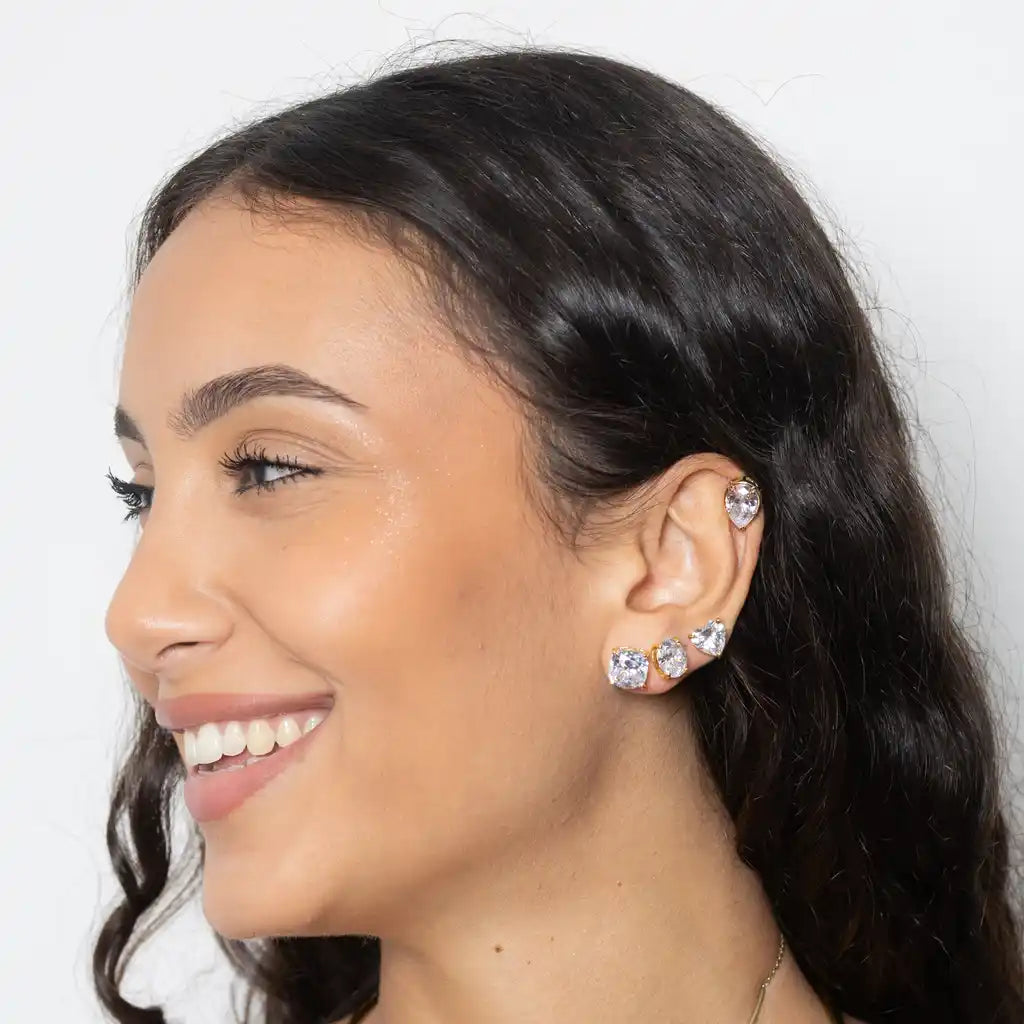 Orecchini diamond Oval