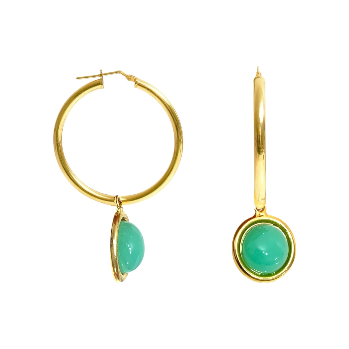 Orecchini Circle Pendent