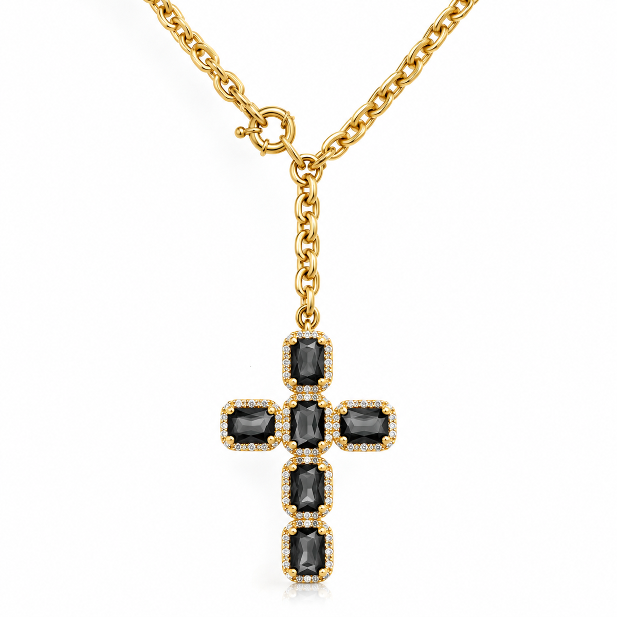 Collana cross rosary