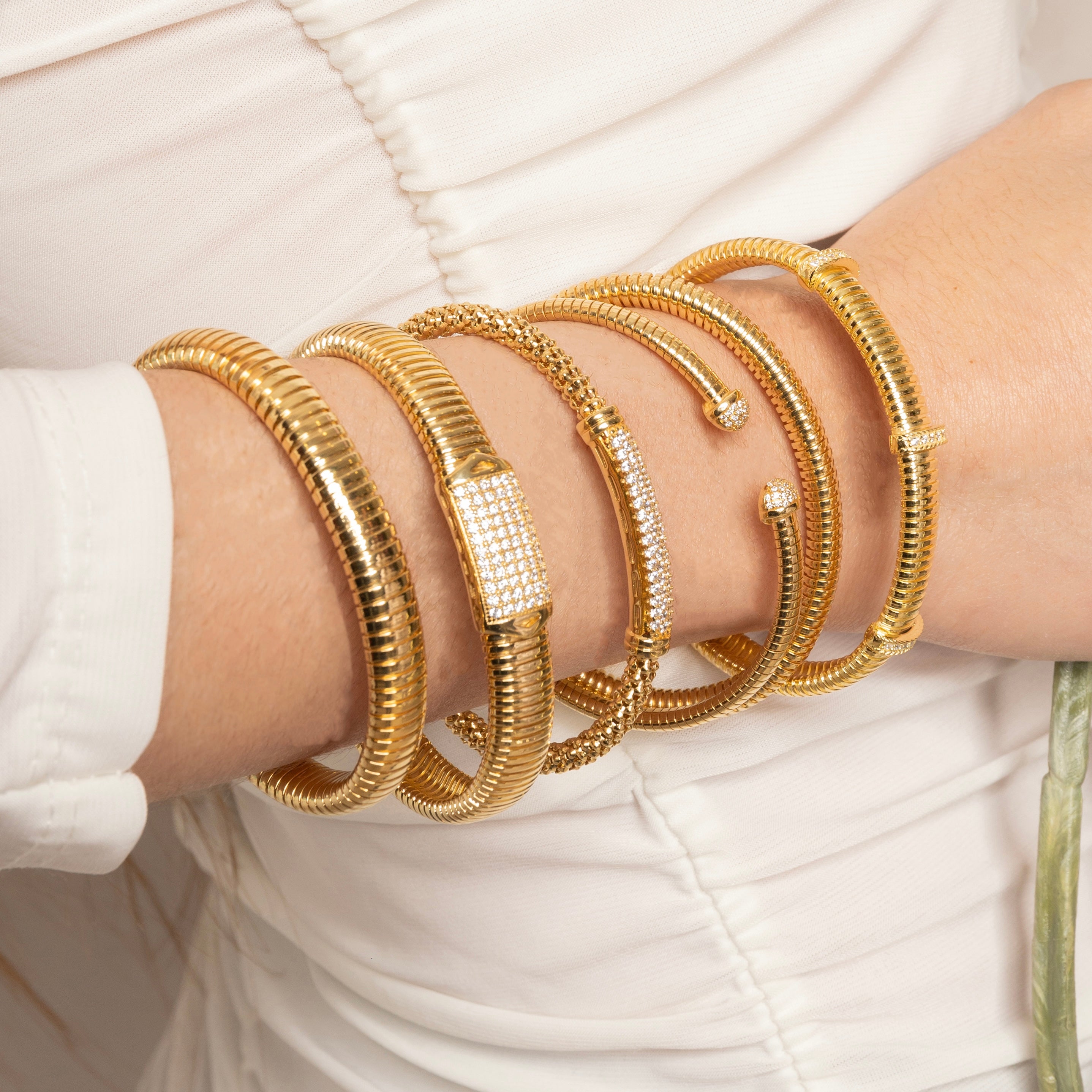 Bracciale duel tubo gas
