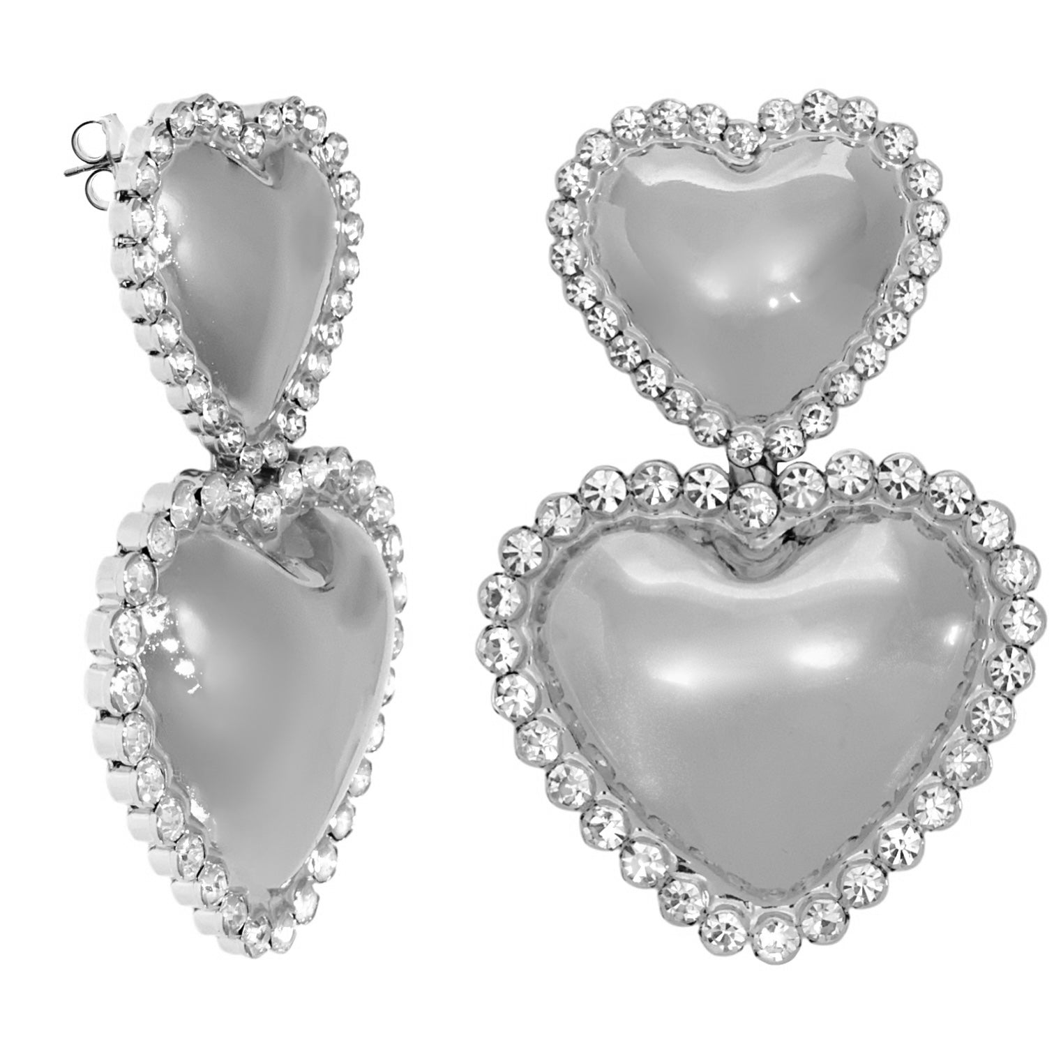 Orecchini Double magic love