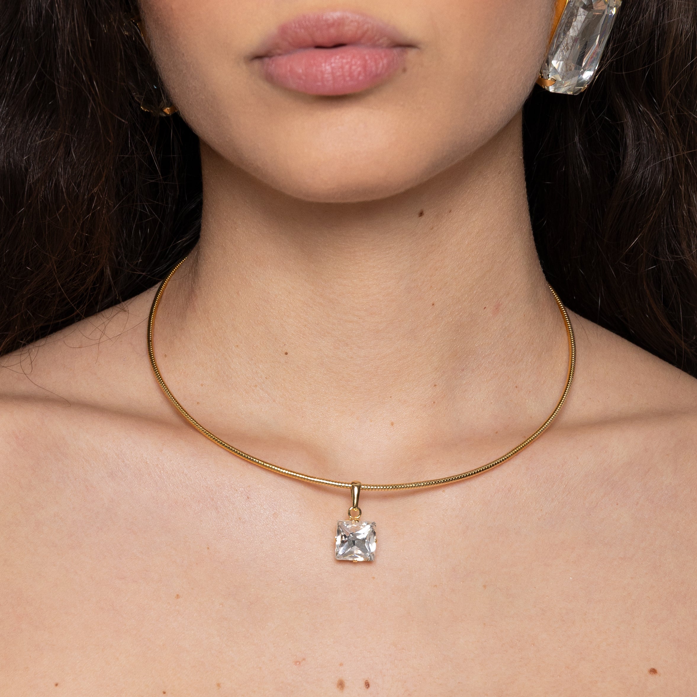 Collana  Square Swarovski