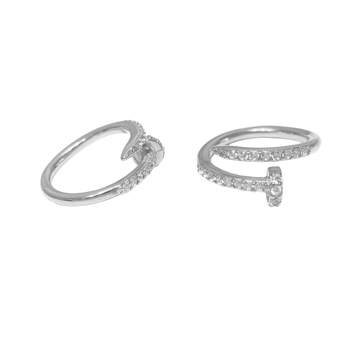 Nail luxury ring