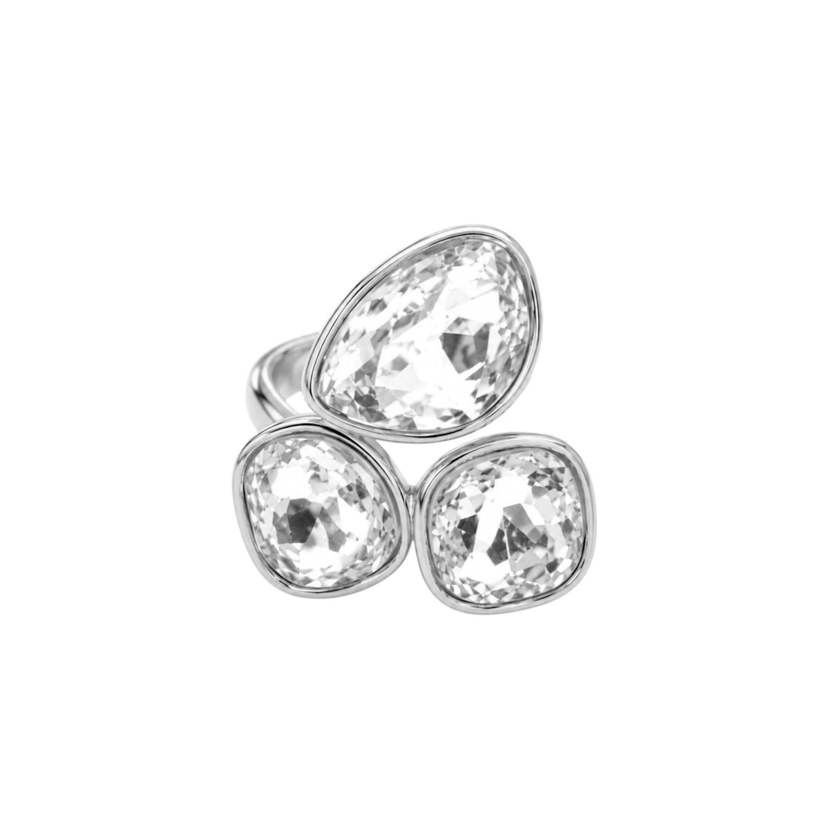 Anello big Crystal Casual