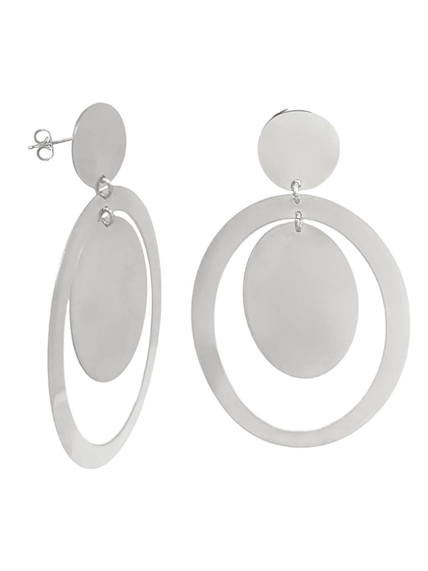 Orecchini oval slim mosk