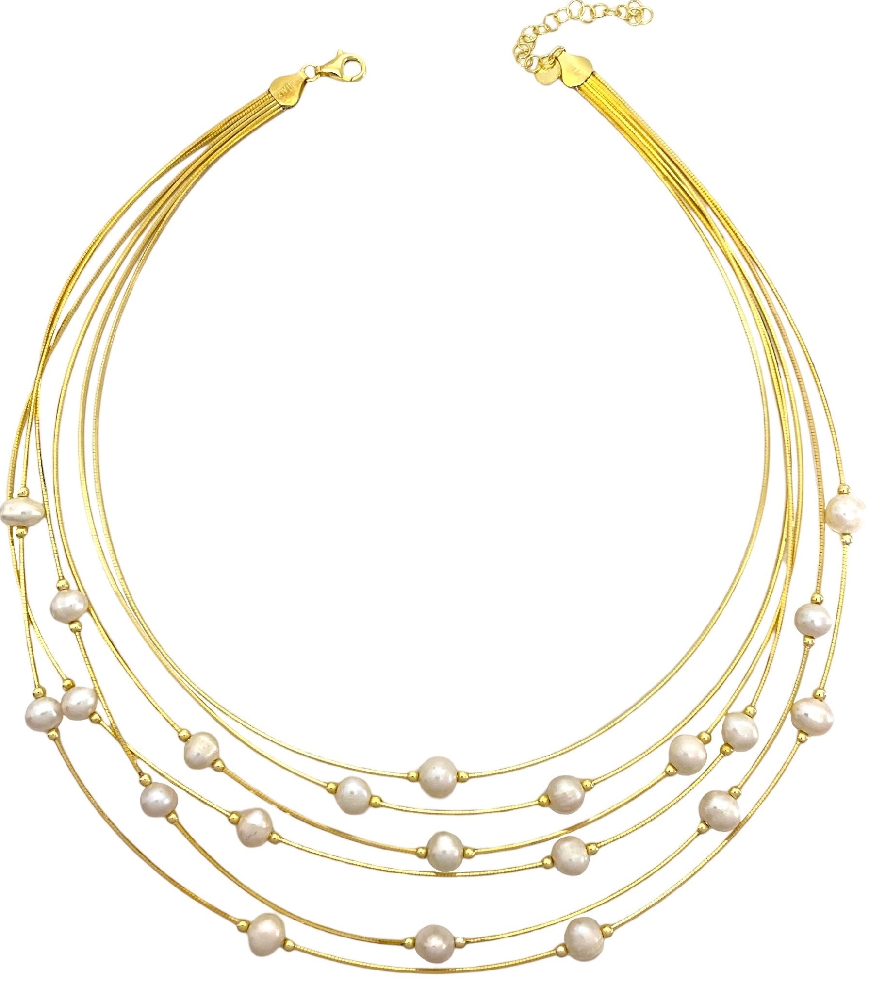 Collana twist pearl