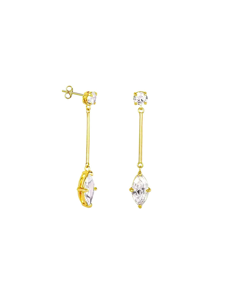 Orecchini Baguette drop