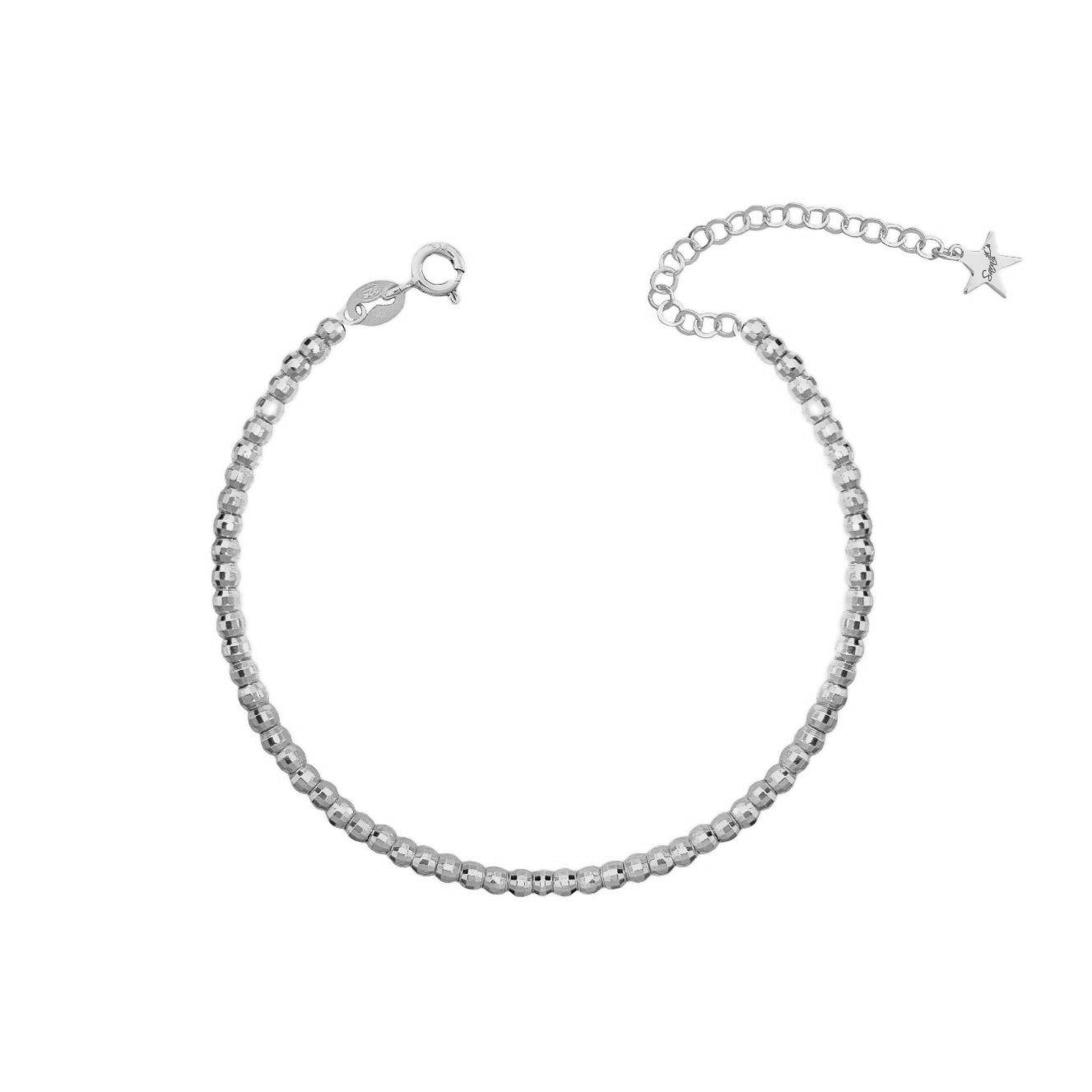 Bracciale flora diamantato