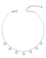Collana con stelle pendenti