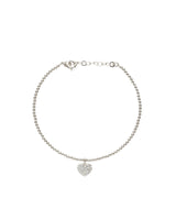 Bracciale semi rigido cuore