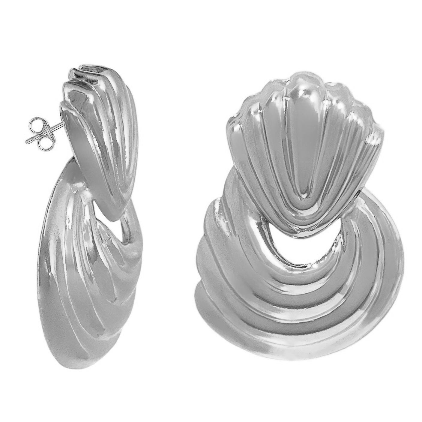 Orecchini vintage shell