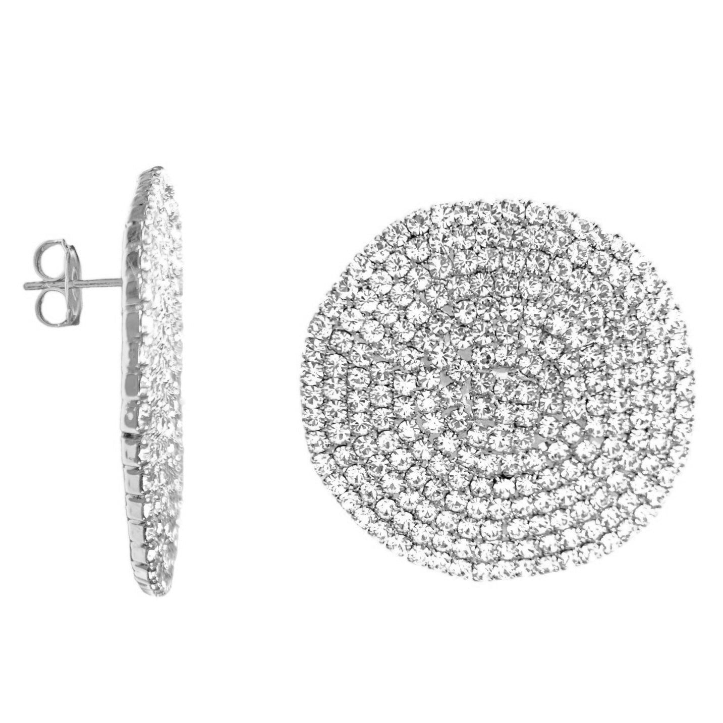 Orecchini Round Swarovski