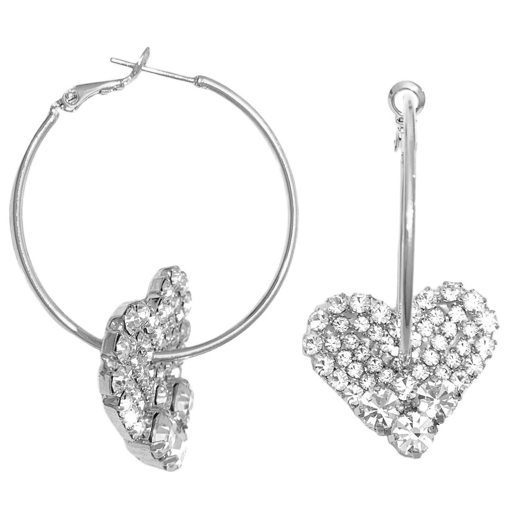 Cerchi love Swarovski