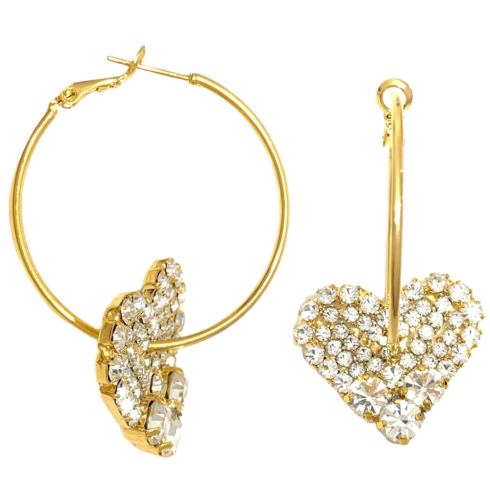 Cerchi love Swarovski