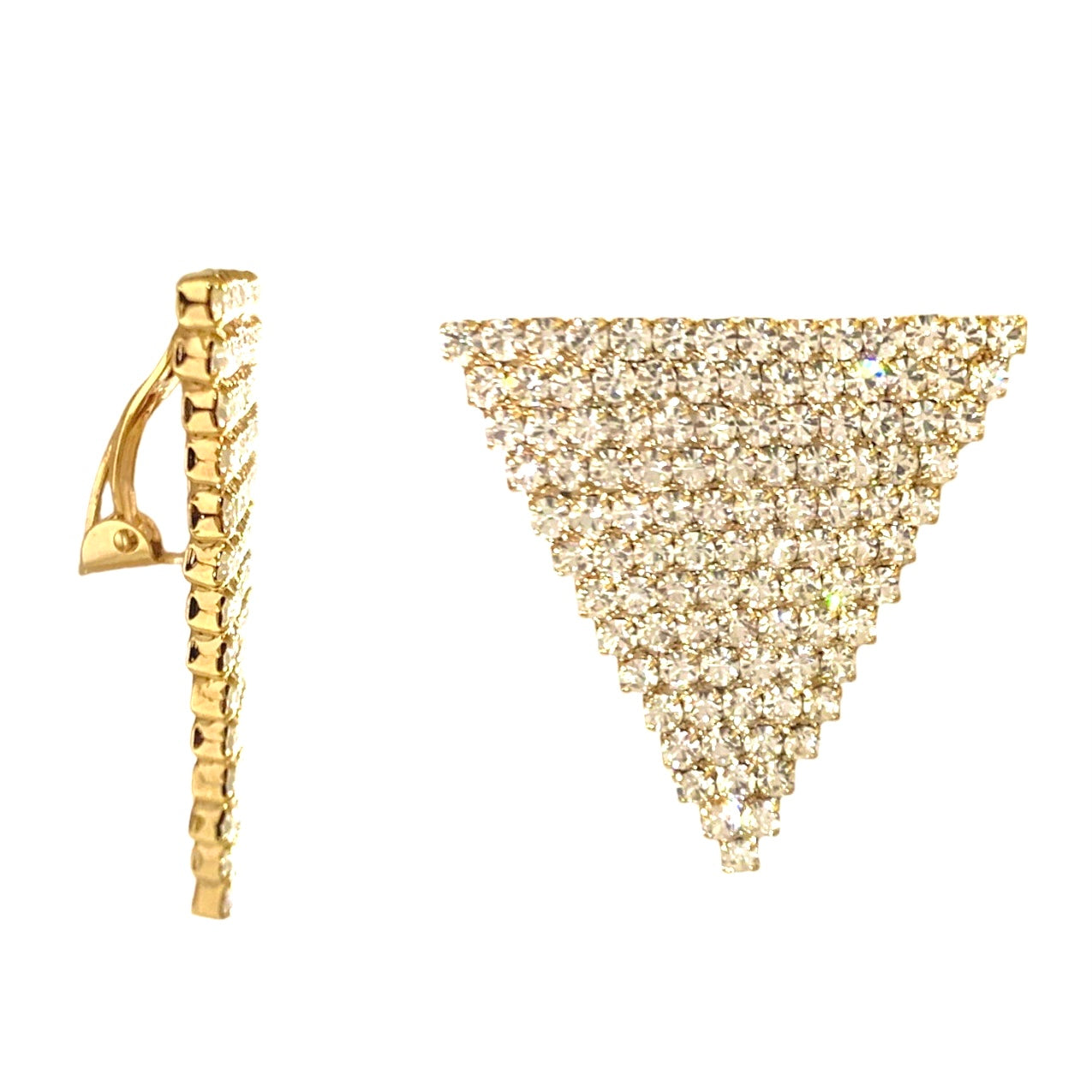 Orecchini Triangle Swarovski