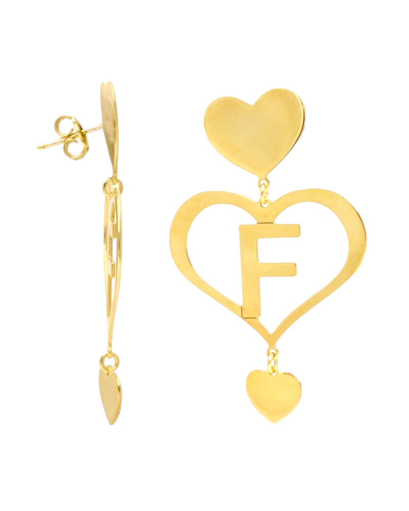 Orecchini Love Pendent personalizzabili