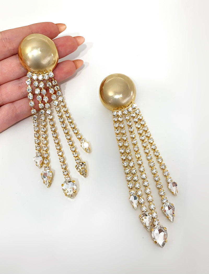 Orecchini Botton pendent
