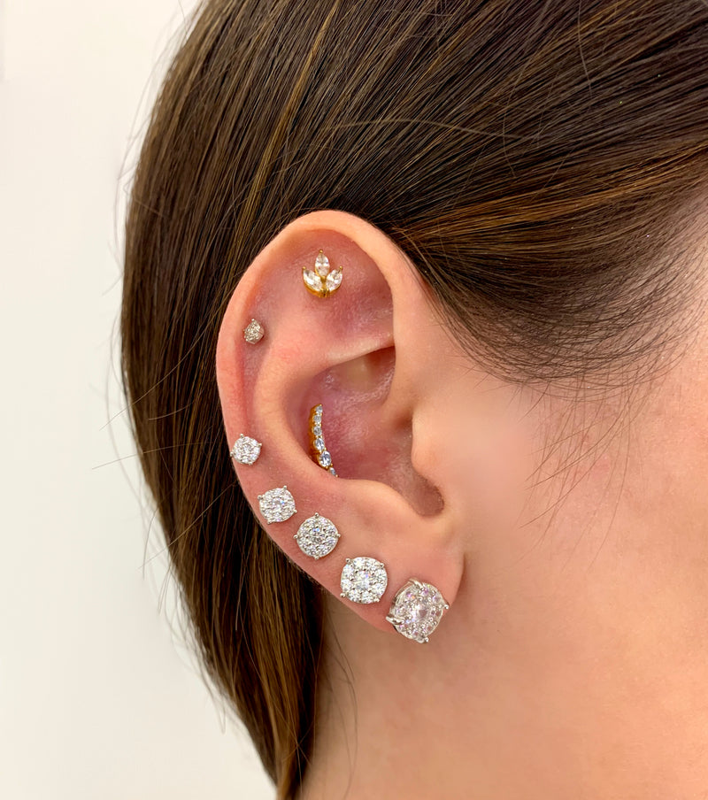Set orecchini Circle Luxury