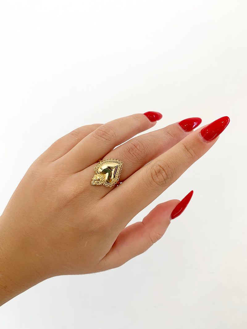 Anello sacro cuore