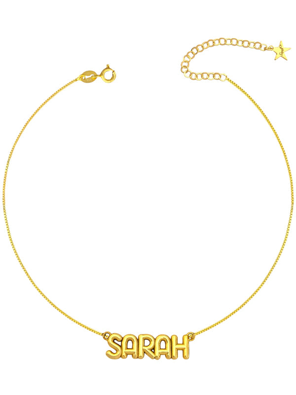 Collana Bubble Letter