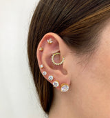 Piercing simply merletto