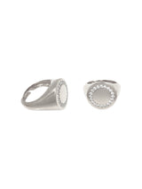 Anello Chevalier tondo Luxury