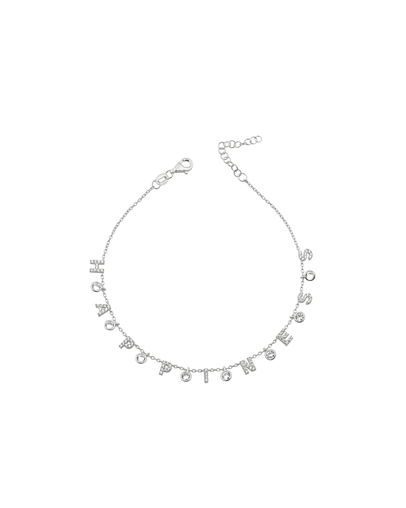 Cavigliera infinity letters