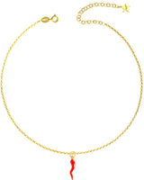 Horn necklace