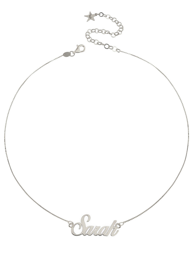 Collana letter corsivo