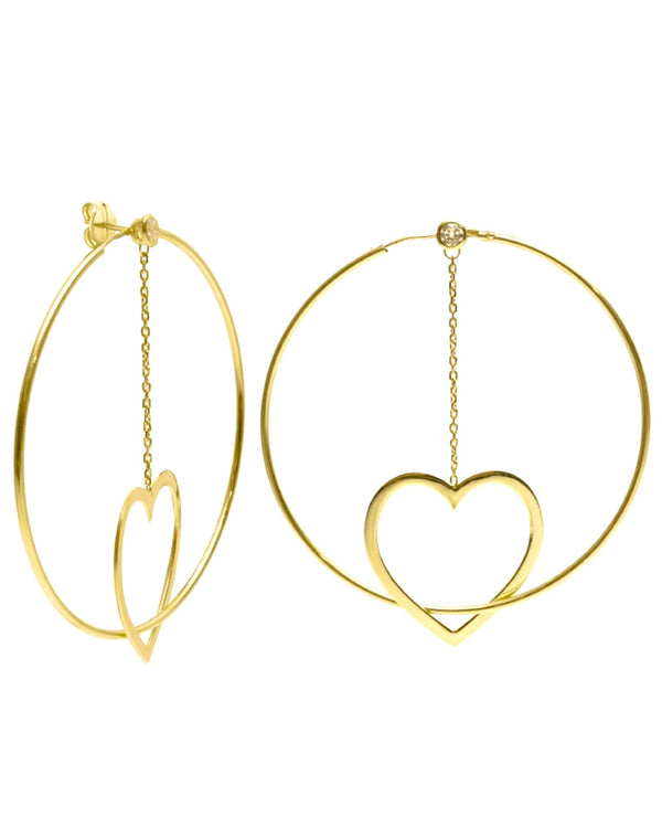 Cerchi Love Pendent