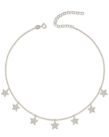 Collana con stelle pendenti luxury