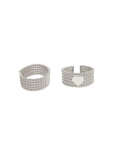 Anello fascia pomellata con cuore