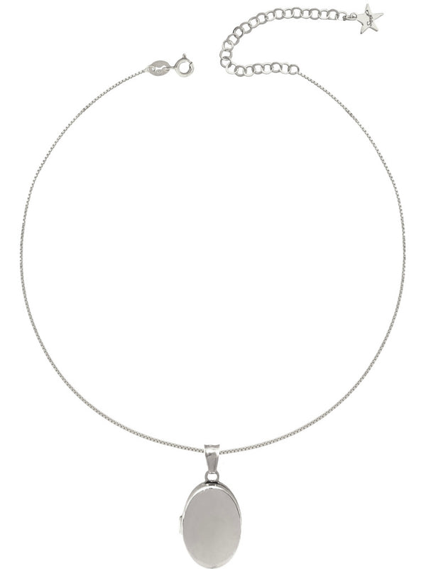 You & me oval necklace